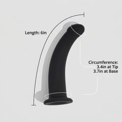 FlexiCurve Silicone Dildo