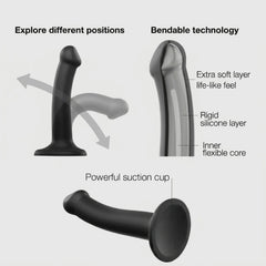 FlexiCurve Silicone Dildo