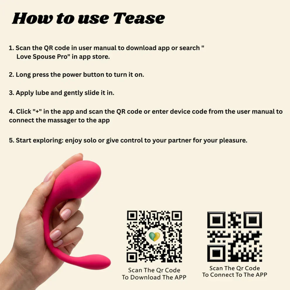 Tease App Controlled Vibrator